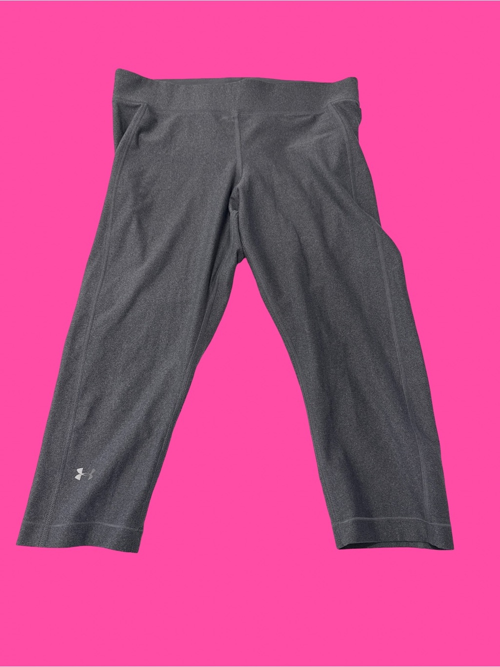 Under Armour Dark Gray Capri Track Pants